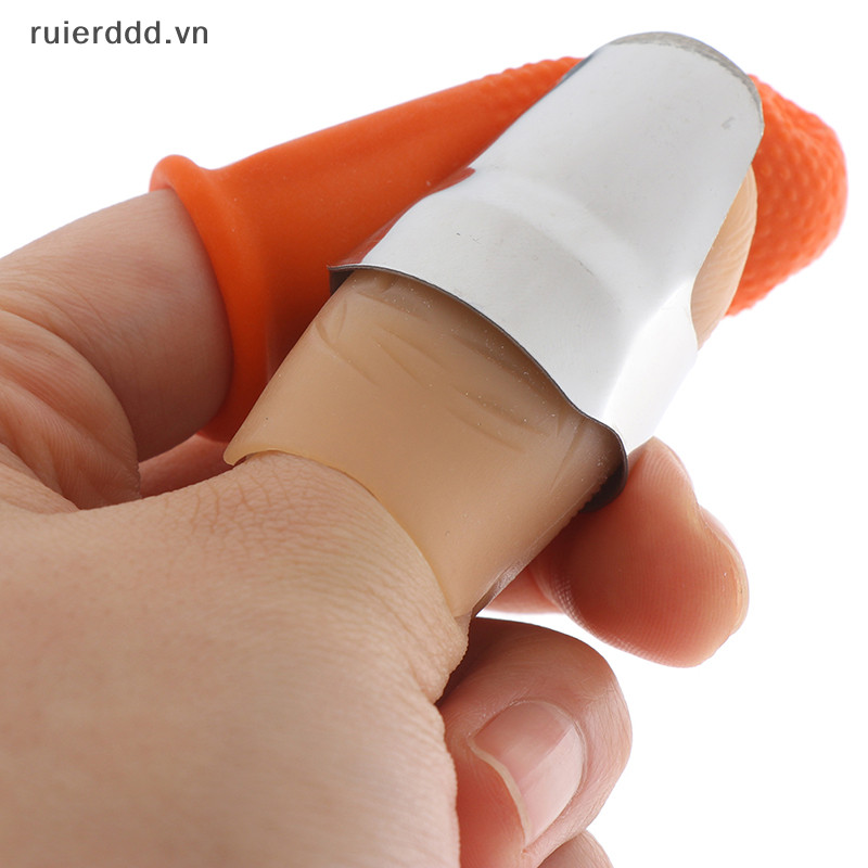 # New # Portable Finger Cover Harvesg Cắt tỉa Pick Separator Máy cắt ngón tay cái rau củ.