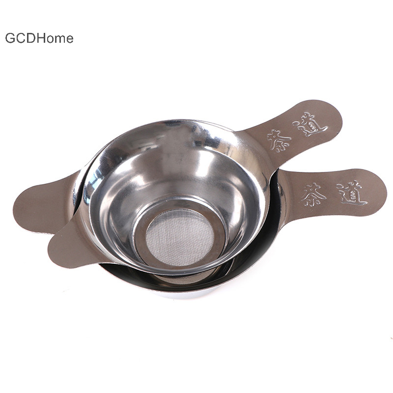 Bộ lọc trà bằng thép không gỉ Gcdhome Lưới mịn Lá trà Bộ lọc trà Phụ kiện HOT