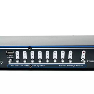 Bộ Quản Lý Nguồn Điện Âm Thanh DBX 208XL - Thiết Bị Bảo Vệ Điện Dàn Karaoke Có Lọc Điện Hiển Thị Điện Áp Và Công Suất