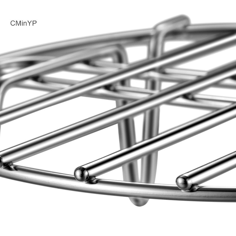 Cminyp Nồi Inox Nồi Hấp Giá Nấu Nướng Nồi Đứng Airfryer Nướng Phụ Kiện Thực Phẩm Nhà Bếp Hấp Giá Glory
