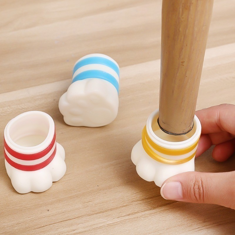 [Đặc sắc] Vỏ bảo vệ bàn chân cho ghế móng vuốt mèo - Mũ chân đồ nội thất - Vỏ bụi chân cho bàn, ghế - Thảm bảo vệ không trầy xước - Tấm lót chân bàn sàn chống trượt