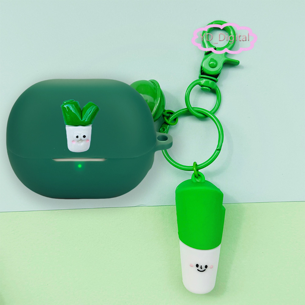 Cho SoundPEATS Air 6 HS Vỏ Tai Nghe Silicon Tai Nghe Vỏ Mềm Vỏ Bảo Vệ Tai Nghe Có Mặt Dây Chuyền
