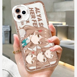 Ốp Lưng Cho Samsung Galaxy A06 A05 A05S A14 A15 A33 A73 A34 A35 A12 S20 A7 2018 Anime Quà Tặng Alya Yuki Suou Alisa Phim Hoạt Hình Mềm Trong Suốt Dễ Thương Ốp Điện Thoại