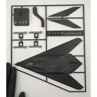 Mô hình kit lắp ráp máy bay tàng hình F117 Nighthawk
