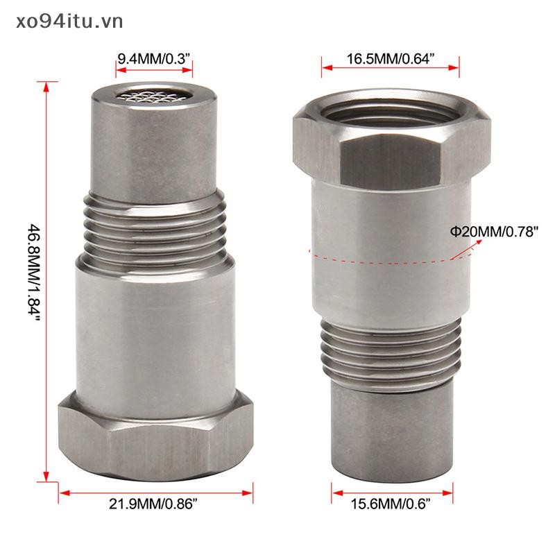 Xoitu Oxy O2 Cảm Biến Miếng Đệm Adapter Bung Xúc Tác Chuyển Đổi Sửa Kiểm Tra Đèn Động Cơ VN