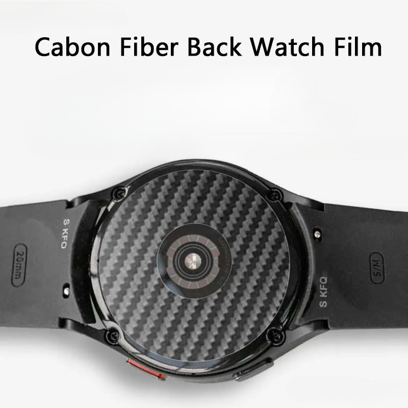 Miếng Dán Phim Phía Sau Bằng Sợi Carbon 9D Cho Huawei GT3 SE GT2 Pro ECG GT5 GT4 46mm GT Runner GT2e Mặt Sau Đồng Hồ Bảo Vệ Cho Huawei Watch 4 3 Pro 46mm 48mm Buds Honor GS Pro Magic 2