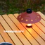 PS1 Cắm Trại Ngoài Trời PU Chụp Đèn LED Spotlight Retro Đơn Giản Nhà Môi Trường Xung Quanh Ánh Sáng Bụi Chống Thấm Nước SP1