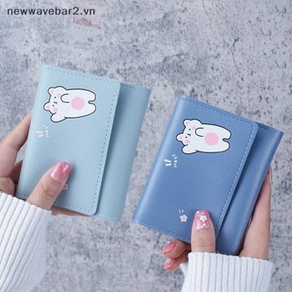 [Mới] Ví nhỏ ngắn dễ thương dành cho nữ Túi đựng thẻ gấp ba lần dành cho nữ Túi đựng thẻ Ví đựng tiền xu Ví nữ Túi hoạt hình.