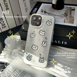 Dành Cho Vivo iQOO Z9 Turbo Z9X Z9S Z8 Z8X U5X U3 Neo 10 9 8 7 6 SE 5 5s Neo iQOO 13 12 11 10 9 Pro SE 7 Vỏ Rỗng Hoạt Hình Dễ Thương Gấu Mèo Vỏ Điện Thoại Chống Sốc Nắp lưng cứng