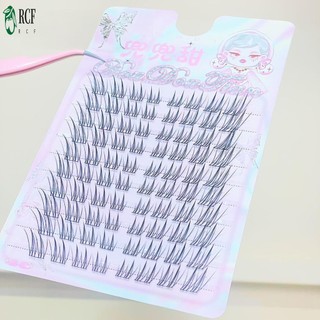 7-12mm C Curl Anime Lashes Hiệu ứng 3D Lông mi cá nhân để làm việc Sinh nhật Tiệc và Du lịch