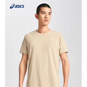 Áo thun thể thao mùa hè Áo thun nam cổ tròn co giãn hấp thụ độ ẩm 100% Cotton cao cấp chạy bộ áo thun ngắn tay