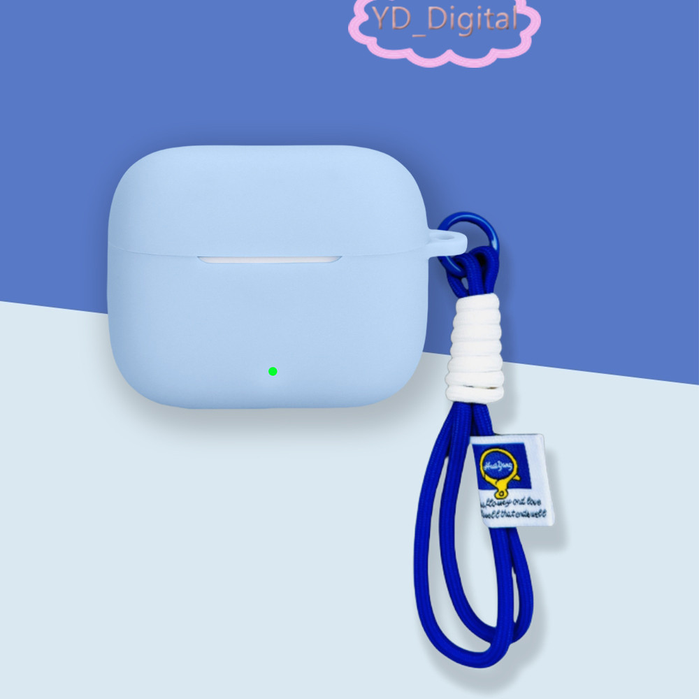 Ốp Lưng Cho Oppo Enco Buds 3 pro Silicone Bảo Vệ Air4i Nylon Dây Bảo Vệ Vỏ Mềm Chống Bụi Tay Dây Đeo Phụ Kiện