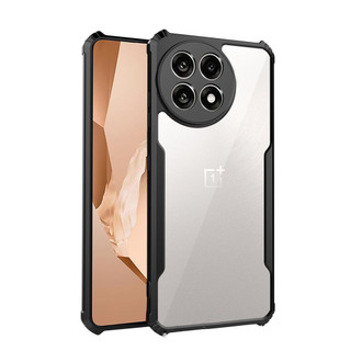 Ốp Điện Thoại Cho OnePlus Ace 2 3 5 Pro 2V 5G Ốp Lưng Màu Đen Chống Rơi Điện Thoại Acrylic Bảo Vệ Toàn Diện