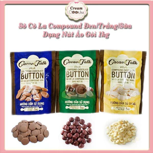 ✿✿✿Sô Cô La Compound Trắng Dạng Nút Áo Gói 1kg✿✿✿