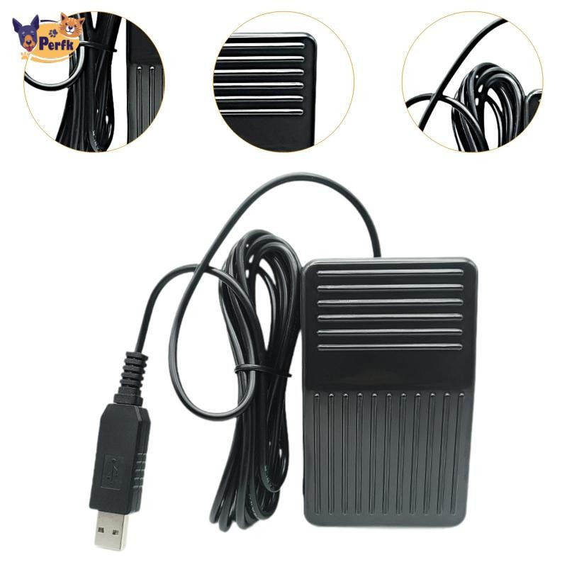 Bàn đạp chân USB Bàn đạp chân chơi game Bàn đạp chân chống trượt Công tắc nâng cấp