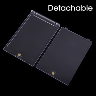 1 / 3 / 5 Chiếc Hộp Đựng Thẻ Nam Châm Mạnh - Hộp Trưng Bày Thẻ Vuông - Dụng Cụ Bảo Vệ Ảnh - Dành Cho Game, Anime, Thẻ Ngôi Sao - Tay Thẻ Bảo Vệ Trong Suốt