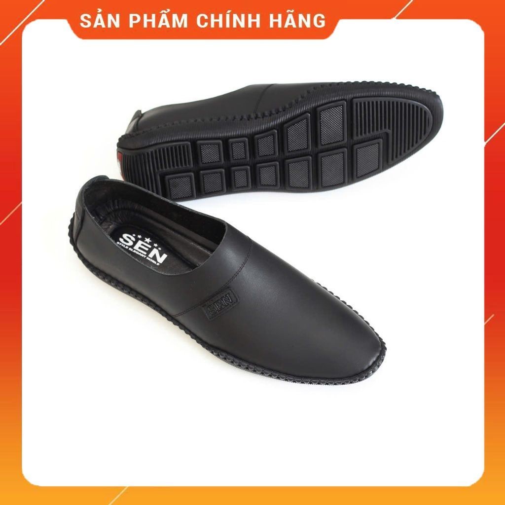 Ms 060 giày lười da bò cao cấp. Đế khâu tay thủ công chắc chắn