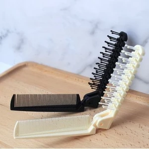 Lược chải tóc 2 đầu gấp gọn bỏ túi tiện lợi 20.8x1.8cm