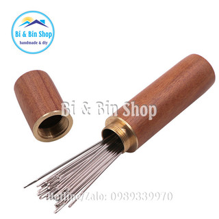 Ống Gỗ Đựng Kim Thêu, Lưu Trữ Và Bảo Quản Kim Thêu Dùng Thêu Thùa Đính Kết Cườm