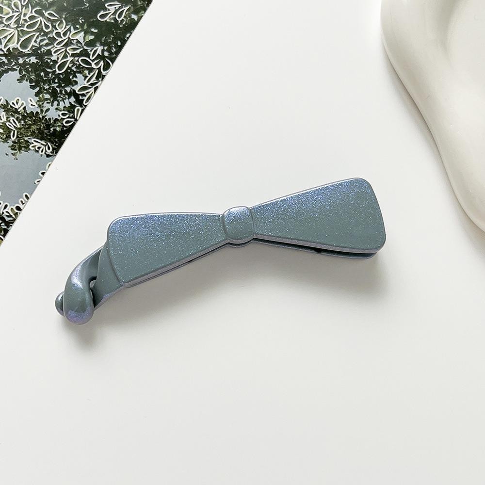 Jvsub Banana Big Clip, Giá đỡ đuôi ngựa thời trang Flash mịn, Phụ kiện Hàn Quốc Nơ Kẹp tóc màu trơn Nữ