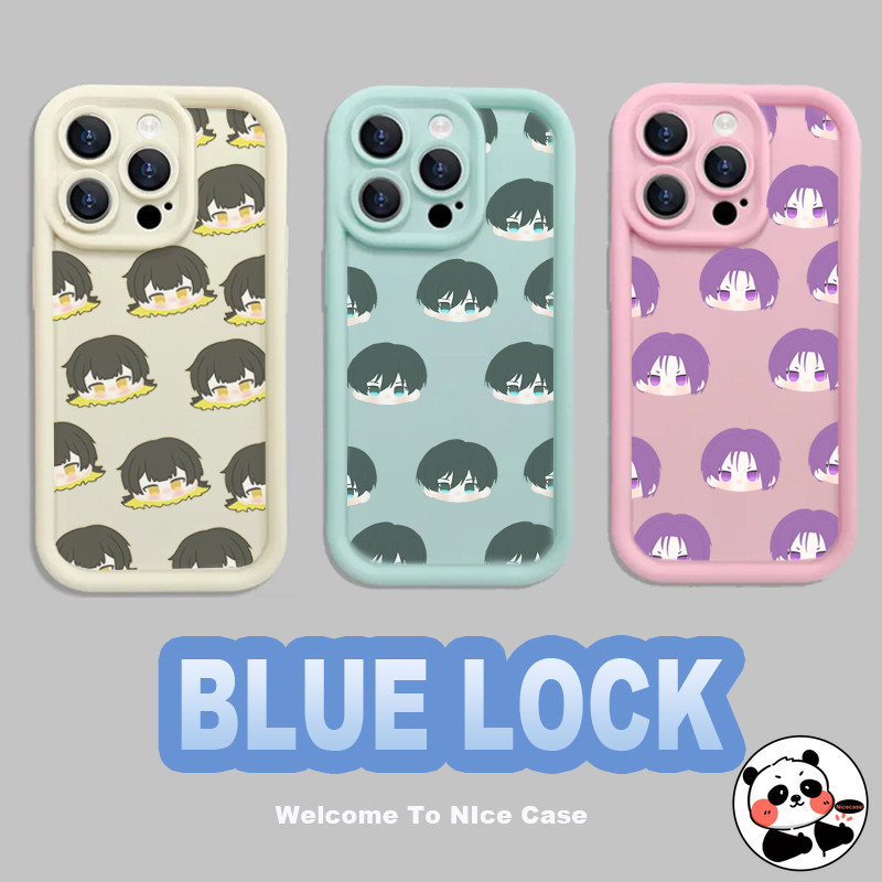 Ốp Lưng BLUE LOCK Cho OPPO A79 A59 A98 F23 A96 A36 A76 A15 A15S A52 A72 A92 A53 A53S A33 A9 A5 2020 R15 R17 Vỏ Điện Thoại TPU Mềm Hoạt Hình Dễ Thương BLUELOCK