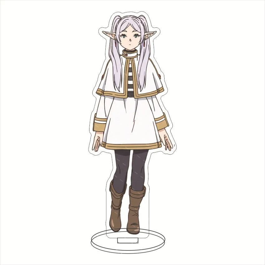 Mô hình Standee Frieren: Beyond Journey's End Pháp s? ti?n táng Himmel Fern c12 Phụ kiện trang trí để bàn góc học tập