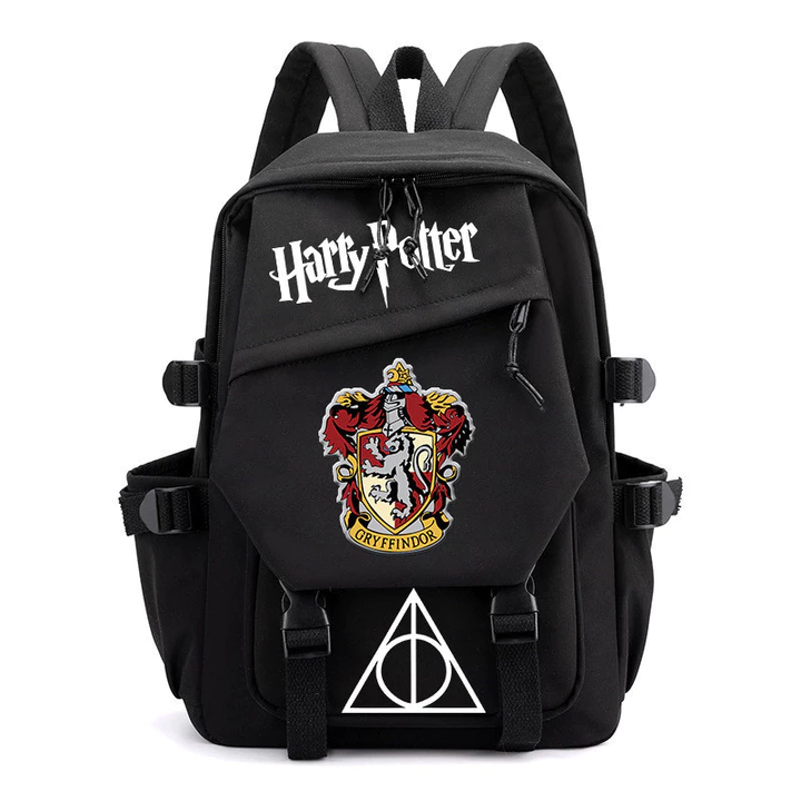 Ba lô Harry Potter mới thời trang ba lô nam nữ in ba lô học sinh ba lô vải Ba lô đi học Ba lô đi học – 6
