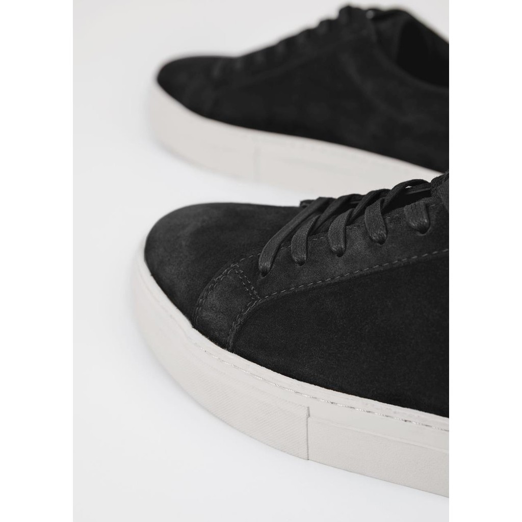 Giày sneaker Vagabond Paul 2.0 Black White Suede chính hãng - Đen trắng- size 42