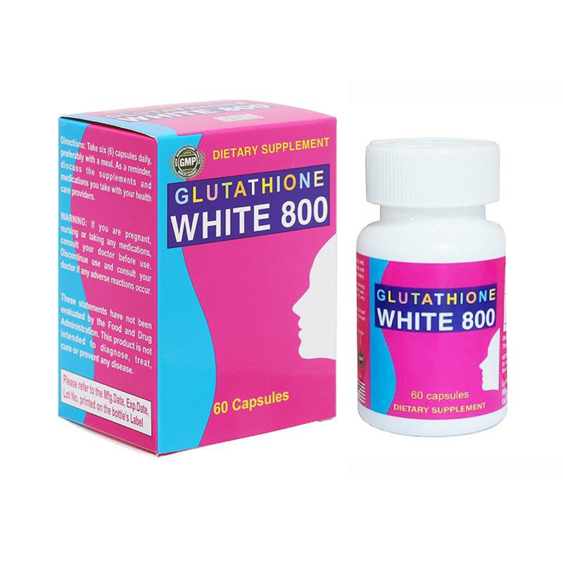 glutathione white 800 review HÀNG CTY) GLUTATHIONE WHITE 800 - VIÊN UỐNG TRẮNG DA, MỜ THÂM NÁM - HÀNG  CHÍNH HÃNG NHẬP KHẨU
