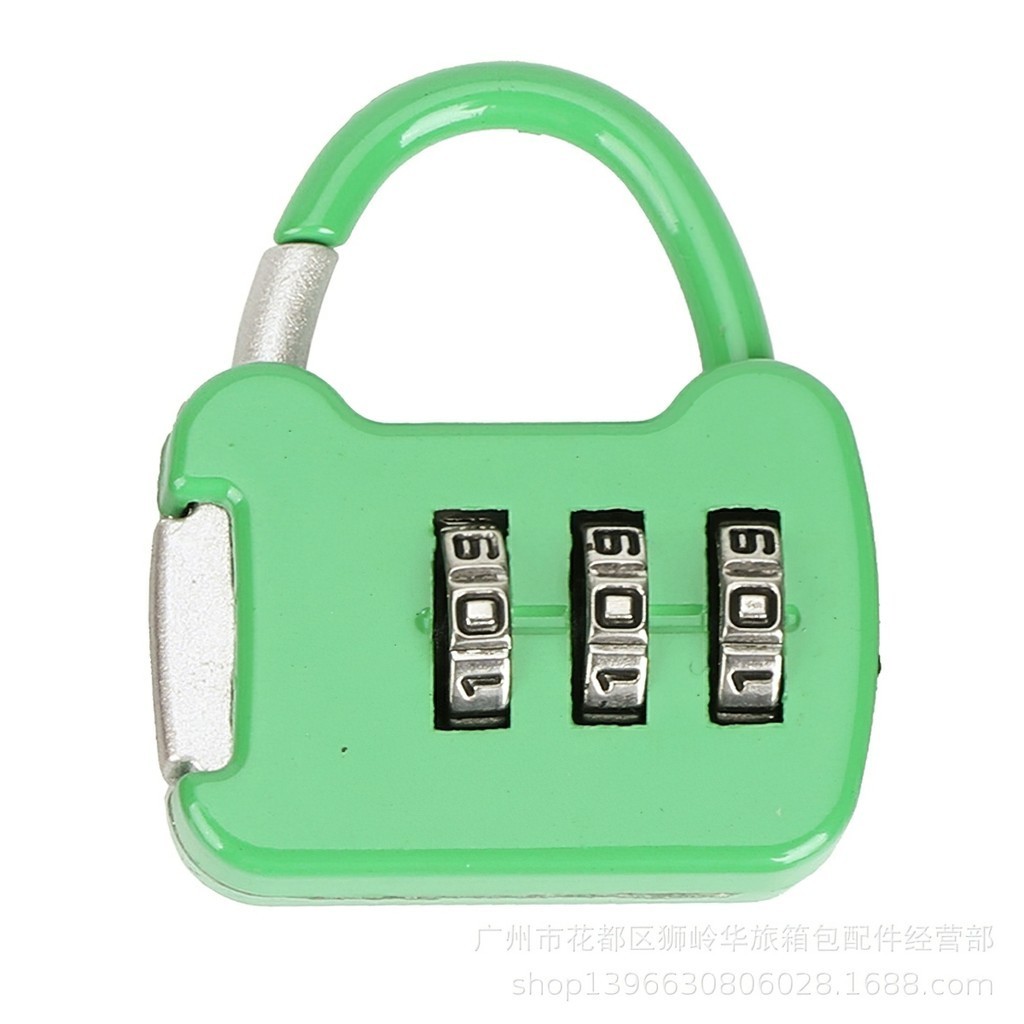 Ổ Khóa Du Lịch Mini Cao Cấp 4 Số - 3 Số An Toàn Tiện Dụng Cho Balô, Vali, Hành Lý FERA