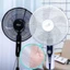 Vỏ bảo vệ quạt FANIELLAPOWELL, Vỏ bảo vệ ngón tay cho trẻ em Vỏ quạt điện đa năng 16 / 18 Inch, Lưới an toàn quạt tròn chống kẹp cho trẻ em bền bỉ
