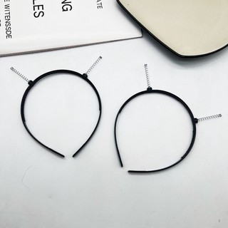 Phụ kiện tự làm thủ công Phụ kiện băng đô bằng nhựa Chất liệu Kẹp tóc lò xo bán hoàn thiện cho ngày lễ