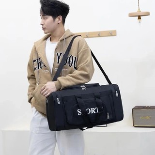 Túi Du Lịch Hành Lý Gói Bảo Quản Dung Tích Lớn Di Động Kinh Doanh Du Lịch Túi Xách Thể Thao Chống Thấm Nước Thể Dục Túi Đeo Vai Unisex