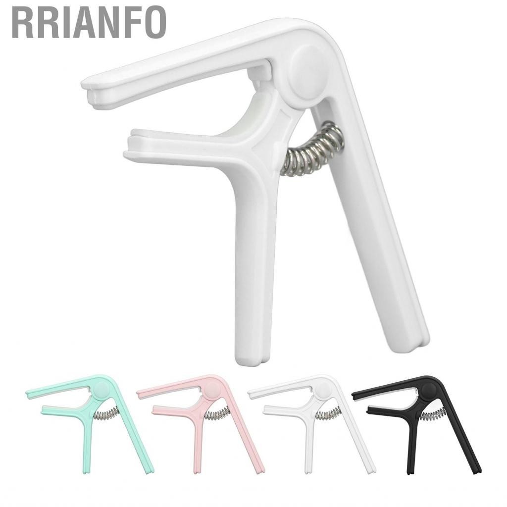Rrianfo Acoustic Guitar Capo  Even Pressure Easy Operation for Practice