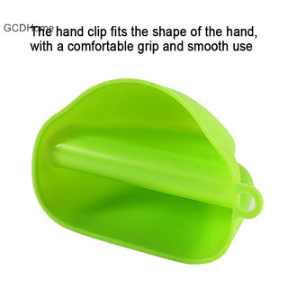 Gcdhome Chịu Nhiệt Găng Tay Silicon Kẹp Cách Nhiệt Chống Dính Chống Trơn Trượt Nồi Nơ Giá Đỡ Tông Nấu Lò Mitts HOT