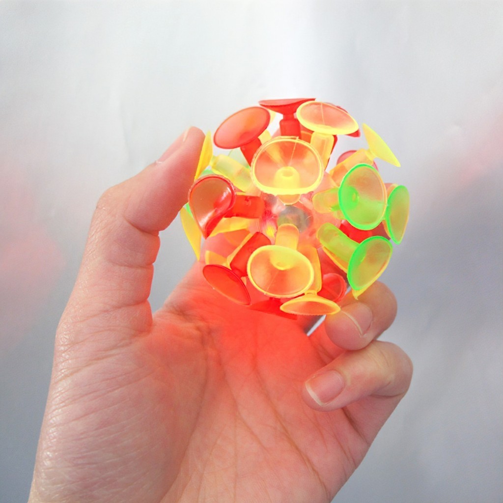 Bóng dính sticky ball, bóng ném dính bảng độ hít cực tốt giáo cụ dạy học tiếng anh cho giáo viên FETA
