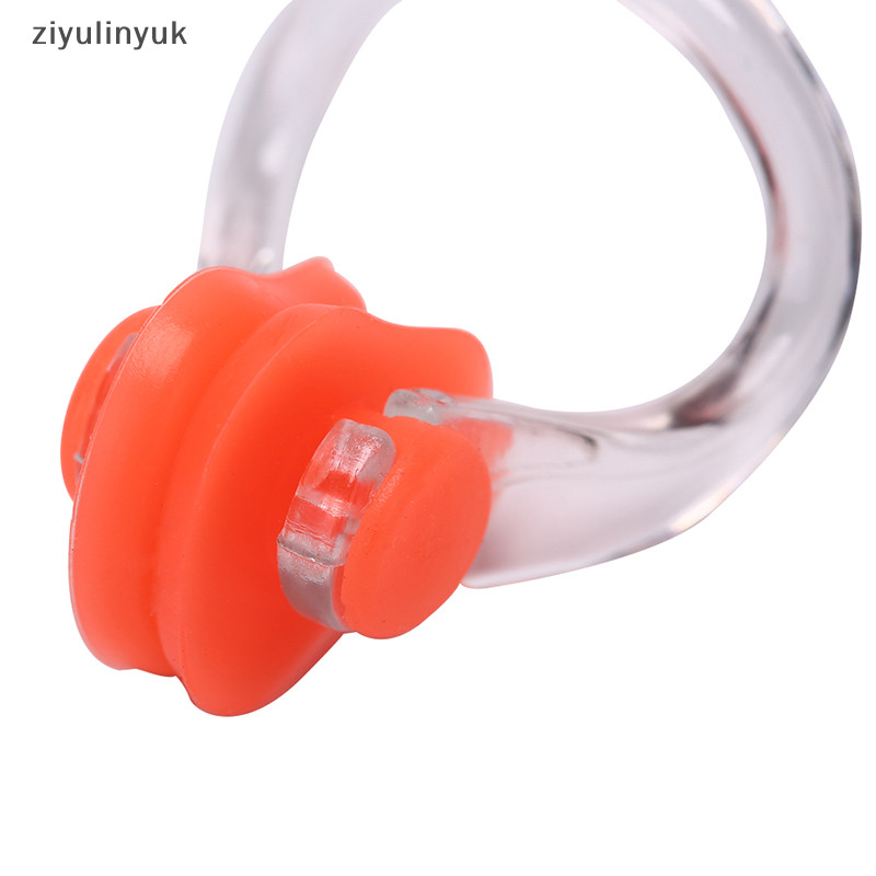 Ziyulinyuk Kẹp Mũi Đóng Hộp Silicon Mềm Mại Và Thoải Mái Người Lớn Trẻ Em Bơi Mũi Kẹp EN