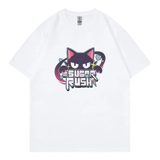 Xanh Anime Lưu Trữ Áo Đường Rush Ngộ nghĩnh Nam / Nữ Quần Áo Unisex Dạo Phố Manga Cosplay Quần Áo Cotton Đồ Họa Áo Thun