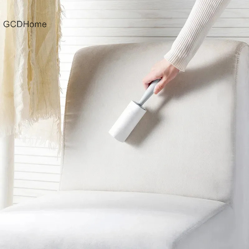 Gcdhome Keo Tóc Loại Xé Con Lăn Bụi Giấy Di Động Vải Dính Con Lăn Bàn Chải Quần Áo Loại Bỏ Lint Con Lăn Bàn Chải HOT