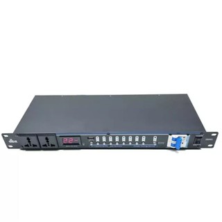 Bộ Quản Lý Nguồn Điện Âm Thanh DBX 208XL - Thiết Bị Bảo Vệ Điện Dàn Karaoke Có Lọc Điện Hiển Thị Điện Áp Và Công Suất