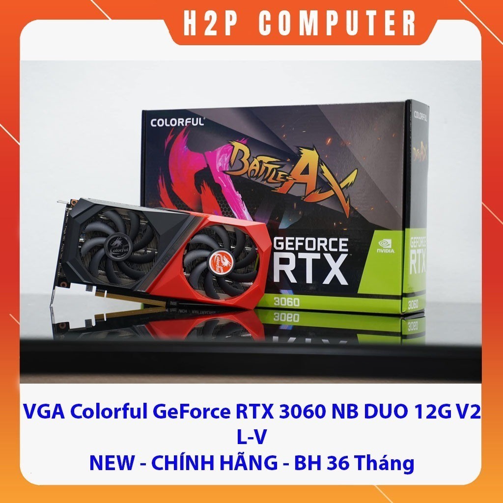 VGA Colorful GeForce RTX 3060 NB DUO 12G V2 L-V - Hàng New - Chính Hãng ...