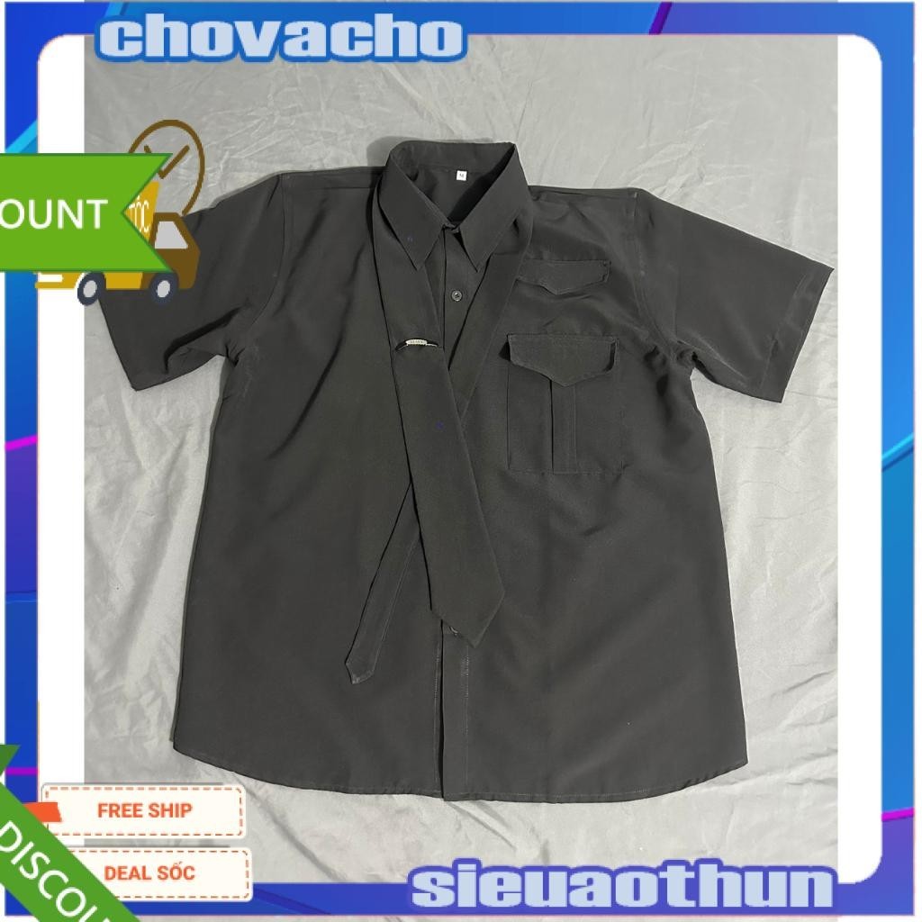 Áo Sơ mi Tay ngắn Style ITA CVC - Giá sỉ Unisex
