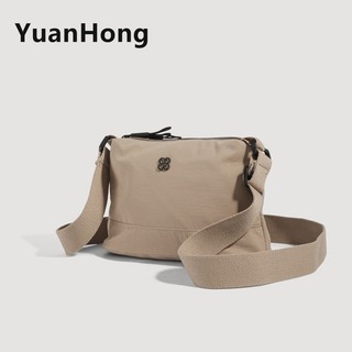 Túi đeo chéo màu trơn đơn giản Túi xách nữ Túi đeo vai nhiều ngăn dung tích lớn