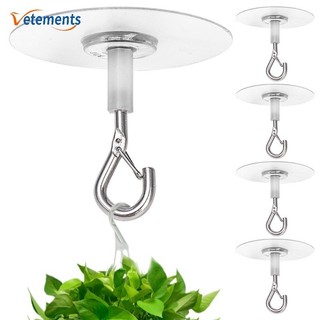 Móc lưu trữ trần đa năng cho dải ánh sáng Biểu ngữ - Sân vườn ngoài trời Cây chống gió Giá treo chậu hoa
