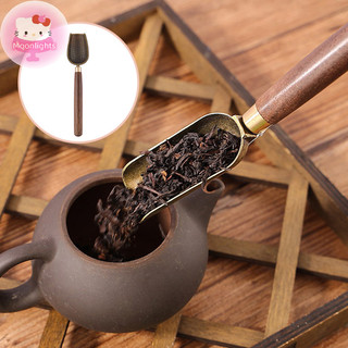 Ánh Trăng 1 Chiếc Thìa Trà Mun Muỗng Cà Phê Gỗ Chắc Chắn Retro Sáng Tạo Trà Xẻng Trà KongFu Trà Lễ Phụ Kiện Quà Tặng EN