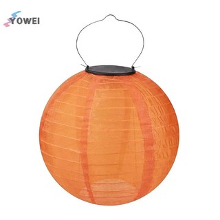 Yuwei 12 Inch Chống Nước Chạy Bằng Năng Lượng Mặt Trời Đèn Lồng Trung Quốc Đèn LED Trang Trí Ngoài Trời Bóng Đèn Năng Lượng Mặt Trời Đèn Lồng Trang Trí Tiệc VN