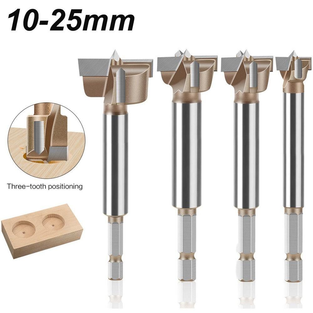 Mũi khoan bản lề MONOSTYLE, Mũi khoan đôi 10-25mm, Máy cắt lỗ ba lỗ cacbua vonfram