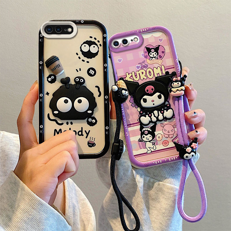 ốp lưng  iphone 7 plus ốp lưng iphone 8 plus Ốp điện thoại hình búp bê 3D dễ thương cho iphone 7 plus .