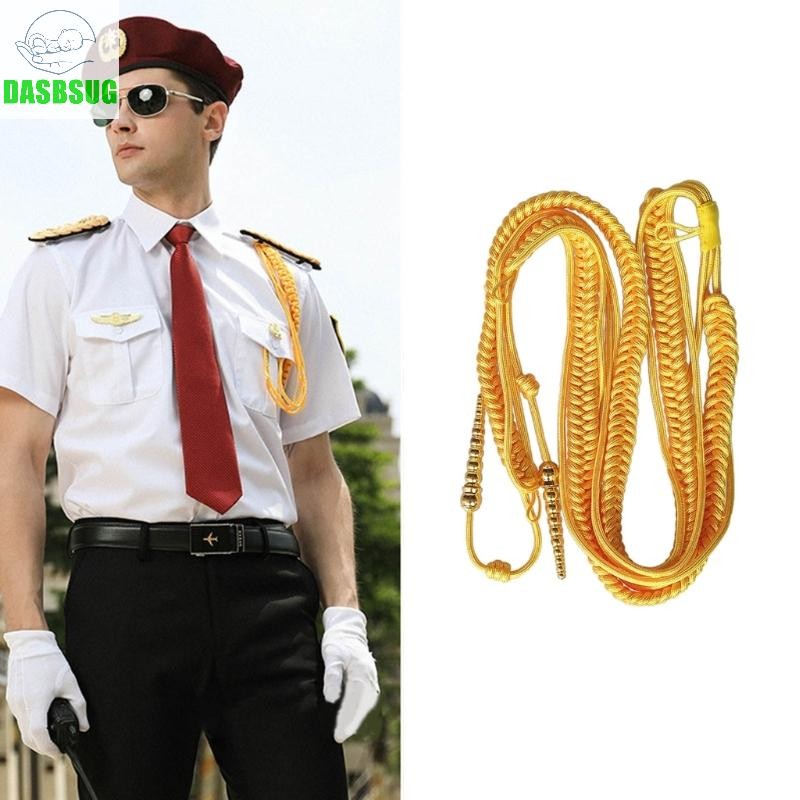 Aiguillette Shoulder CordTraditional Braided Shoulder Badge for Uniform Cosplay