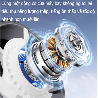 Quạt Mini 2000mAh Có Thể Sạc Lại Cầm Tay Di Động Tốc Độ Gió Cao 100 Tốc Độ Gió Có Thể Điều Chỉnh